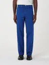 Ps By Paul Smith Ps Paul Smith Button Detailed Straight Leg Jeans In Blue