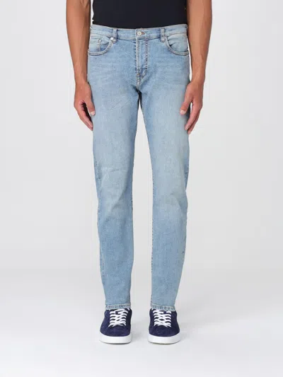 PS BY PAUL SMITH JEANS PS PAUL SMITH MEN COLOR GNAWED BLUE,G95244011