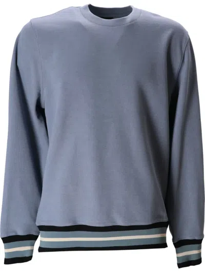 Ps By Paul Smith Jersey Sweatshirt In Blue