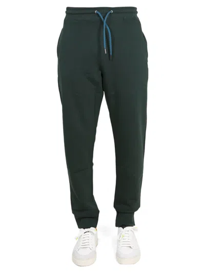 PS BY PAUL SMITH JOGGING PANTS WITH MULTICOLOR ZEBRA PATCH