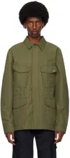 Ps By Paul Smith Khaki Four-pocket Jacket In 36 Greens