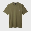 Ps By Paul Smith Khaki Green Organic Cotton Zebra Logo T-shirt In Green