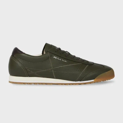 Ps By Paul Smith Khaki 'mestre' Trainers Brown