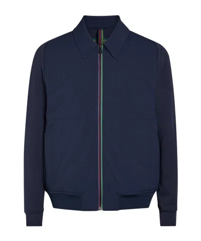 Ps By Paul Smith Lapel Jacket In Blue