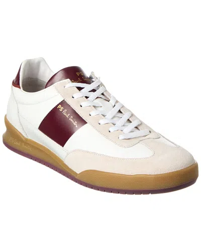 Ps By Paul Smith Leather & Suede Sneaker In White