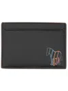 Ps By Paul Smith Ps Paul Smith Leather Card Holder In Black