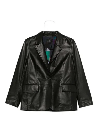 PS BY PAUL SMITH LEATHER JACKET