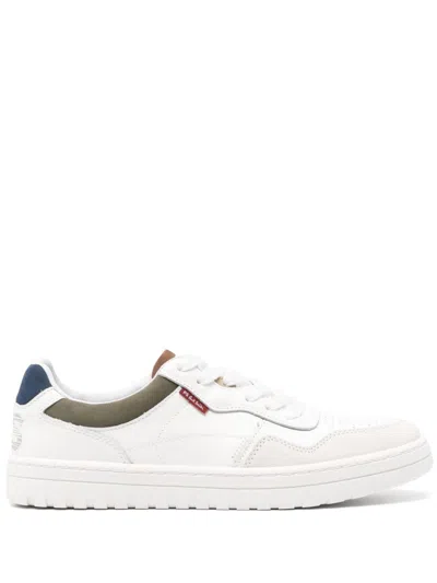 Ps By Paul Smith Leather Sneakers In 白色
