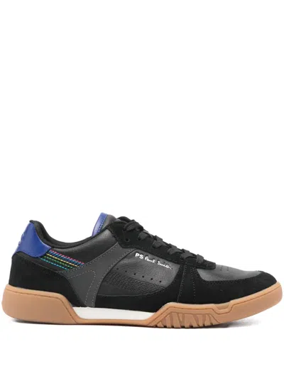 Ps By Paul Smith Ps Paul Smith Leather Sneakers In Black