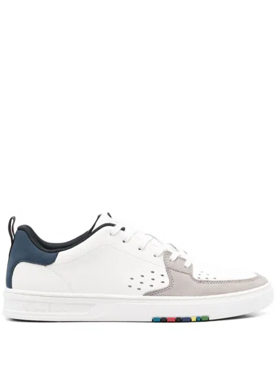 Ps By Paul Smith Leather Sneakers In White