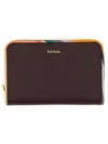 Ps By Paul Smith Ps Paul Smith Leather Wallet In Bordeaux