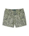 Ps By Paul Smith Leopard Swim Short In Multi
