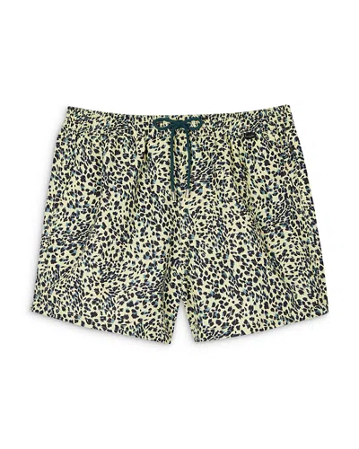 Ps By Paul Smith Leopard Swim Short In Multi