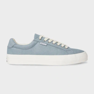 Ps By Paul Smith Light Blue Canvas 'amos' Trainers