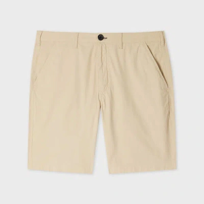 Ps By Paul Smith Light Tan Organic Cotton Chino Shorts Brown