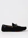 Ps By Paul Smith Ps Paul Smith Mocassini Springfield In Pelle Scamosciata In Black
