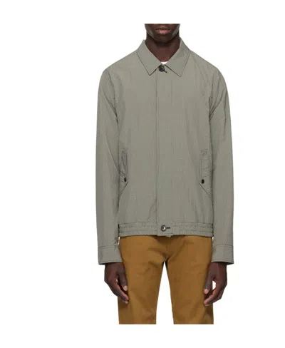 Ps By Paul Smith Logo Casual Jacket In Gray