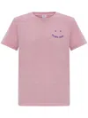 Ps By Paul Smith Logo-embroidered Cotton T-shirt In Pink