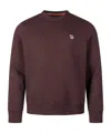 Ps By Paul Smith Mens Red Regular-fit Zebra Cotton-jersey Sweatshirt Xl In Brown