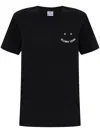 Ps By Paul Smith Ps Paul Smith Happy T-shirt In 黑色