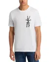 Ps By Paul Smith Logo Graphic Tee In White