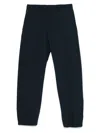 Ps By Paul Smith Logo-patch Chinos In Blue