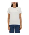 Ps By Paul Smith Ps Paul Smith T-shirt With Logo Patch In White