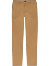 Ps By Paul Smith Tan Slim-fit Stretch Cotton Chinos Brown In Brown