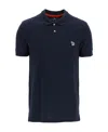 Ps By Paul Smith Logo Polo Shirt In Black