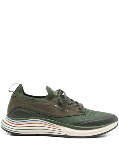 Ps By Paul Smith Logo-print Sneakers In Green