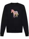 Ps By Paul Smith Logo-print Sweatshirt In 黑色