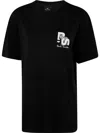 Ps By Paul Smith Logo-print T-shirt In Black