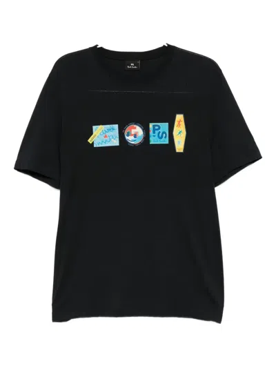 PS BY PAUL SMITH LOGO PRINT T-SHIRT