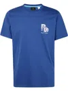 Ps By Paul Smith Logo-print T-shirt In Blue