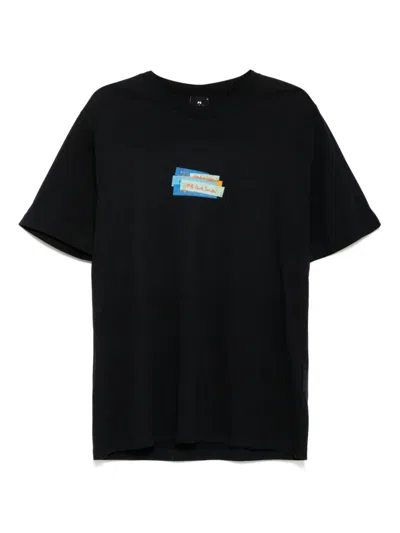 PS BY PAUL SMITH LOGO-PRINT T-SHIRT