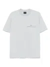 Shop Ps By Paul Smith Logo-print T-shirt In Grau