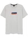 Ps By Paul Smith Logo-print T-shirt In Grey