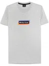Ps By Paul Smith Logo-print T-shirt In Grey