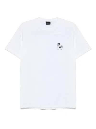PS BY PAUL SMITH LOGO-PRINT T-SHIRT