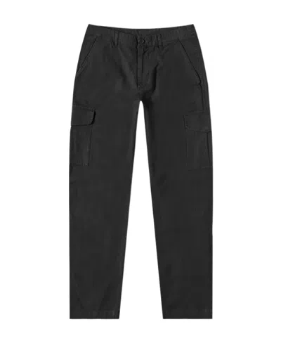 Ps By Paul Smith Logo Tooling Casual Pants In Black