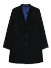 Ps By Paul Smith Long Blue Coat Ps Paul Smith