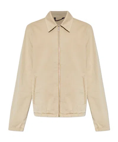 Ps By Paul Smith Long Sleeve Casual Jacket In Nude