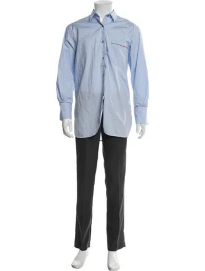Pre-owned Ps By Paul Smith Long Sleeve Dress Shirt In Blue
