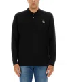Ps By Paul Smith Polo With Logo In Black