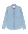 Ps By Paul Smith Men's Shirts Clear Blue In Clear Blue