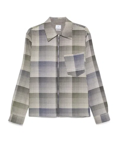 PS BY PAUL SMITH CHECK-PATTERN COTTON JACKET