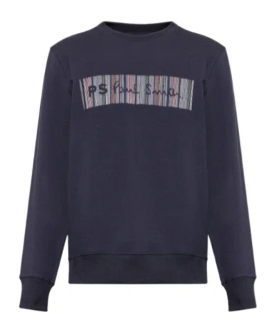 Ps By Paul Smith Long Sleeve Sweatshirt In Blue