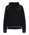 Ps By Paul Smith Ps Paul Smith Sweatshirt With Embroidery Ps Happy In Black