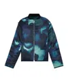 Ps By Paul Smith Aurora Quilted Jacket In Blue