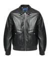 Ps By Paul Smith Flap-pocket Zip-front Leather Jacket